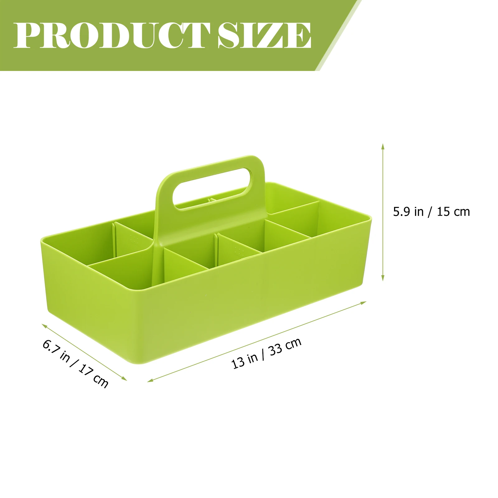 

Thicken Storage Box Handle Design Makeup Organizer Sundries Basket Desktop Tool Holder Cosmetics Organizer Bathroom Kitchen
