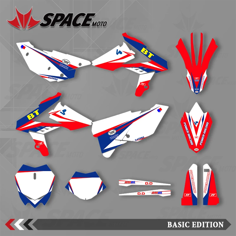 

SPACE MOTO For BETA 2013-2017 BETA RR 50 Graphics Background Decals Stickers Motorcycle