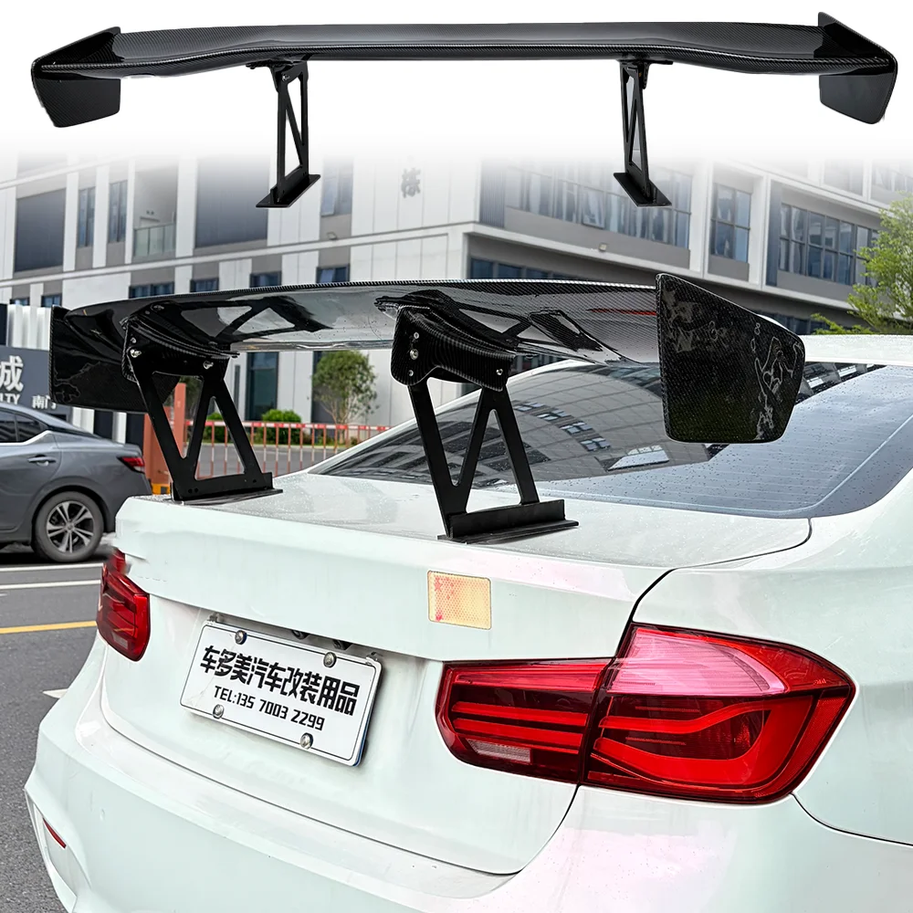 Подходит для BMW 3 серии E46 E36 E30 F30 F35 M3, модель Voltex, 100% карбоновый задний спойлер, аксессуары для модификации задней части автомобиля.