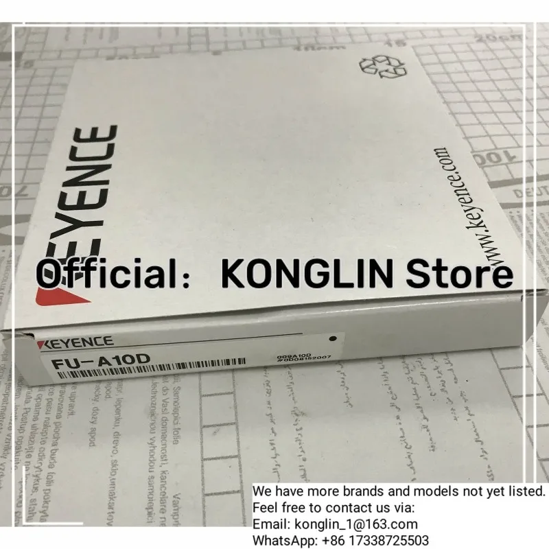 

【Свяжитесь с нами для дополнительных моделей】 1 шт. оптоволоконный датчик Keyence FU-A10D, новый FUA10D