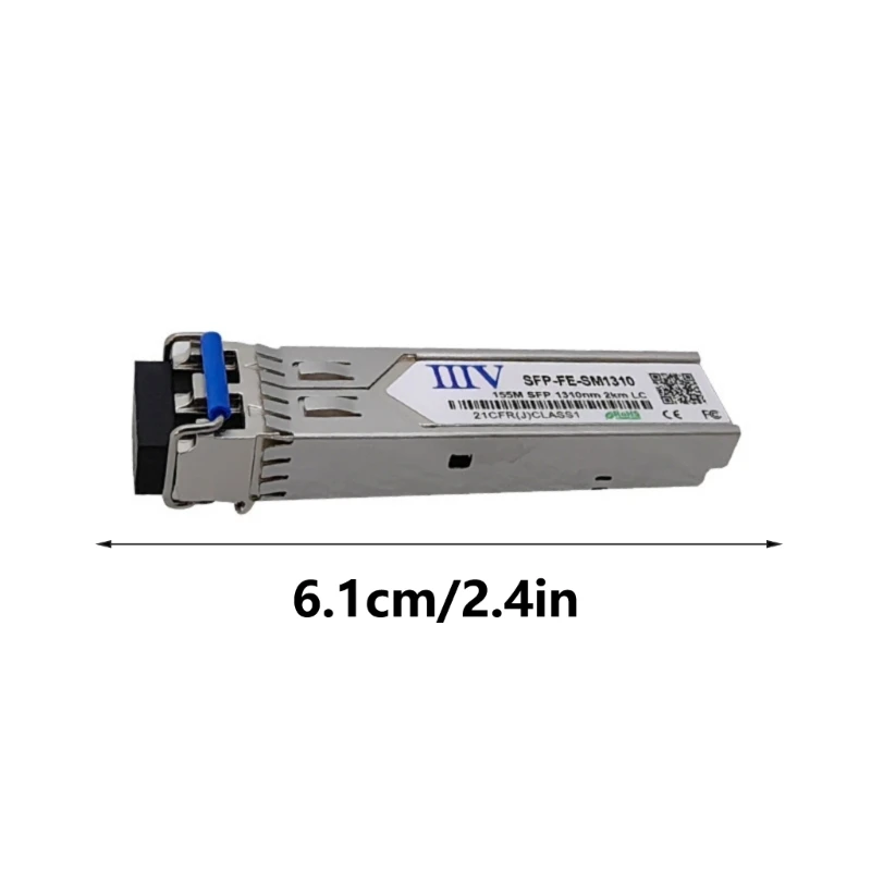 وحدة SFP البصرية 155 ميجابت في الثانية الوضع الفردي اثنين من الألياف لمسافات طويلة