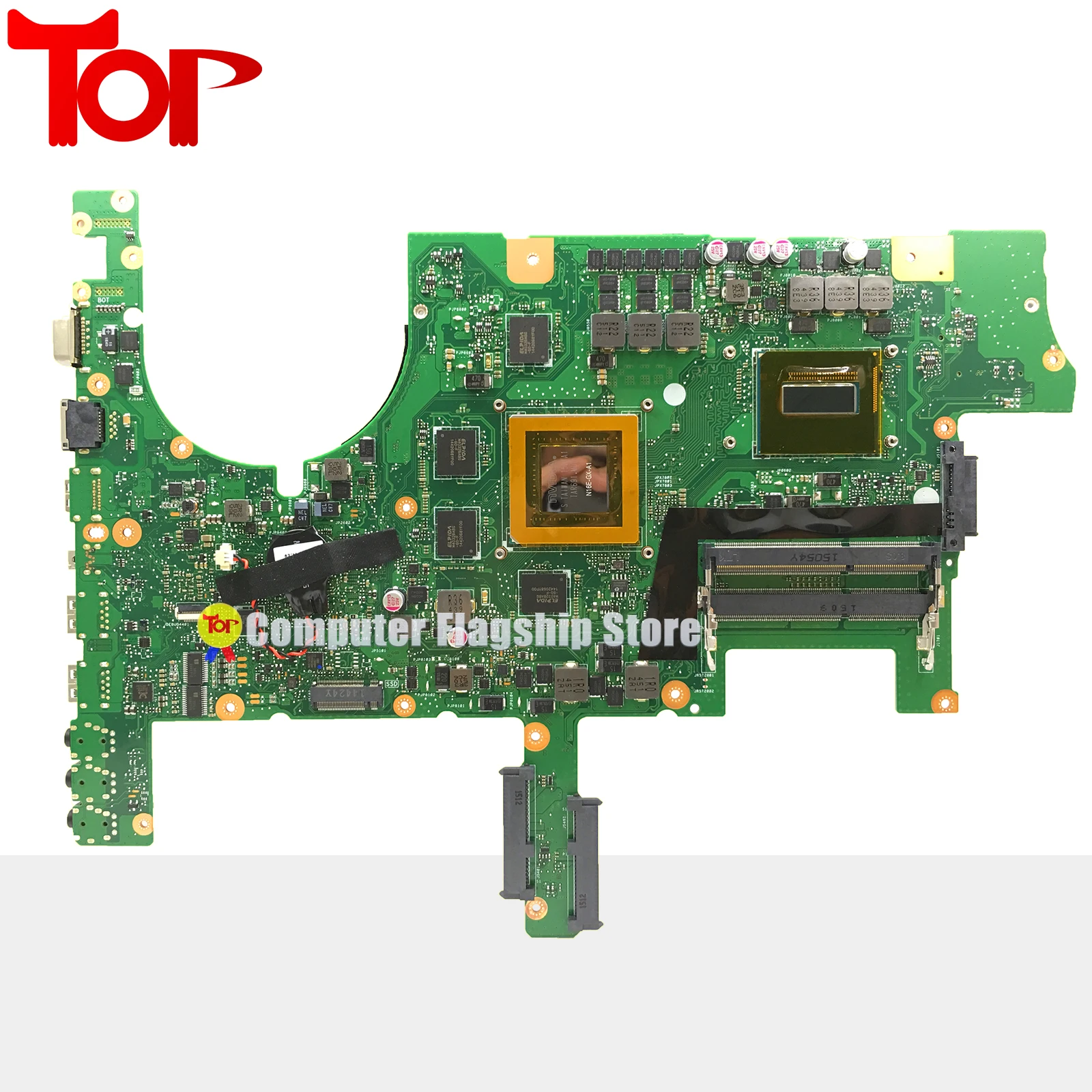 Imagem -03 - Kefu-placa-mãe Portátil para Asus Rog G751 G751lt G751jl G751j I74th Cpu Gtx980m Gtx970 Gtx965 100 de Trabalho