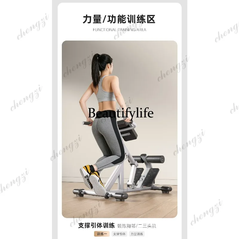 A85 Home Multifunctional Lumbar Commercial Professional Fitness Chair Ab Training Device Roman Stool