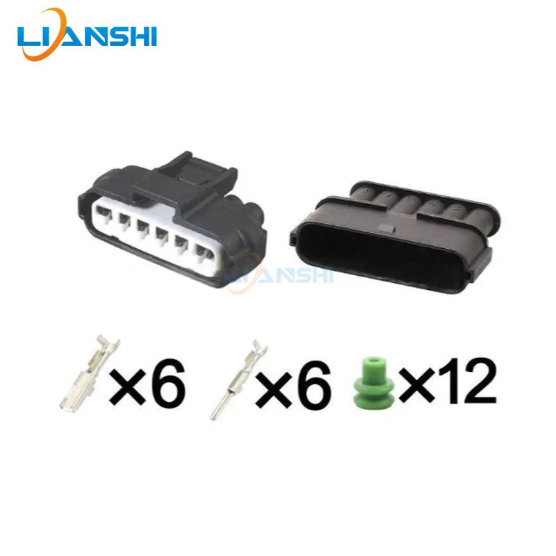 

7283-1968-30 is suitable for J6 throttle sensor plug, Toyota Mitsubishi throttle and throttle pedal plug