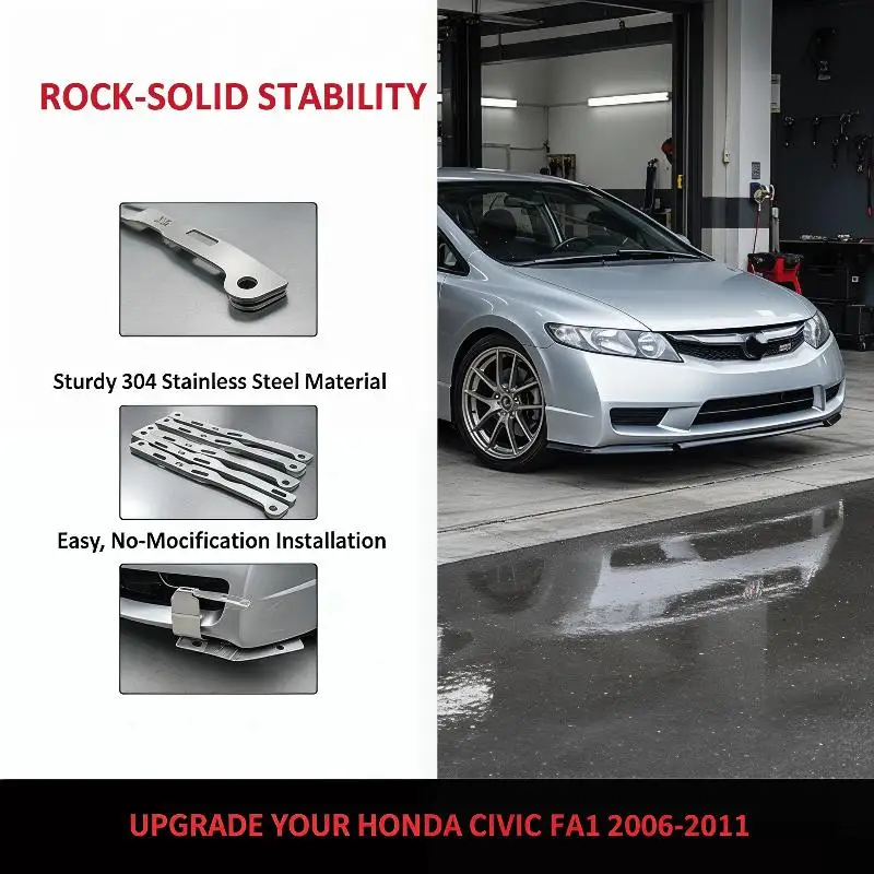 Steel Bracket for Civic 8th Gen 2006-2011 FA1 Enhanced Strength for Optimal Automotive Performance
