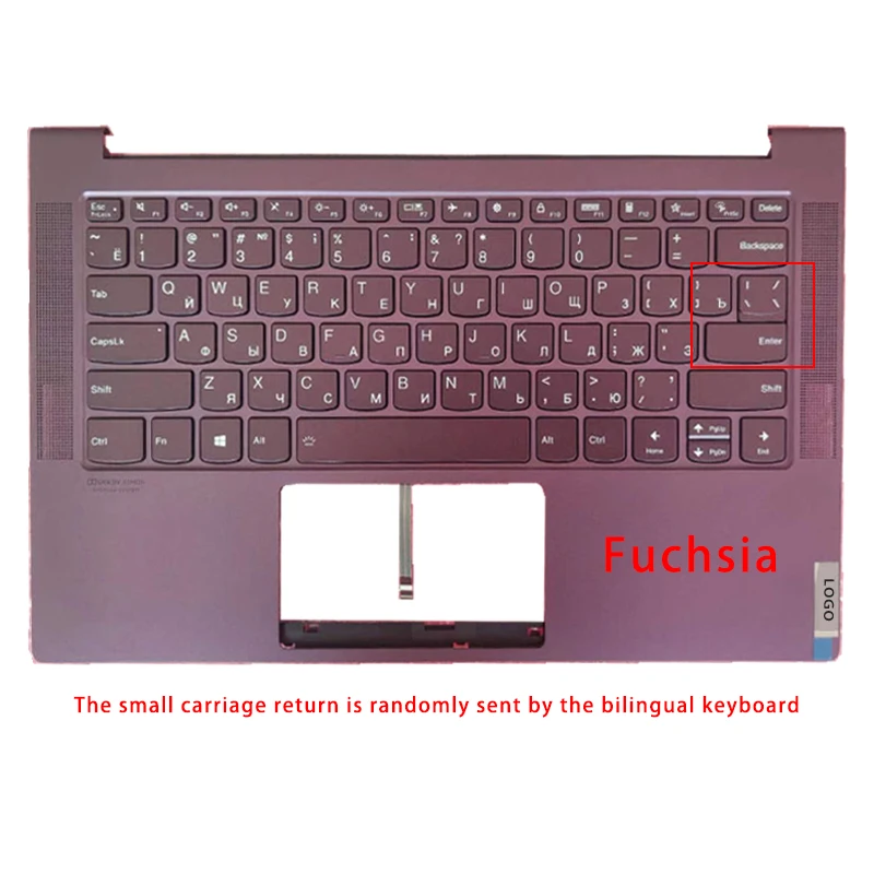 Imagem -03 - Teclado do Portátil com Logotipo para Lenovo Yoga Slim 714iil05 7-14are05 2023 Acessórios de Substituição Novo 5cb0z32102