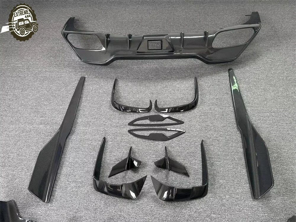 Carbon Fiber Body Kit for BMW 8 Series G14 G15 G16 Front Lip Vents Rear Diffuser Rear Spoiler Bodykit