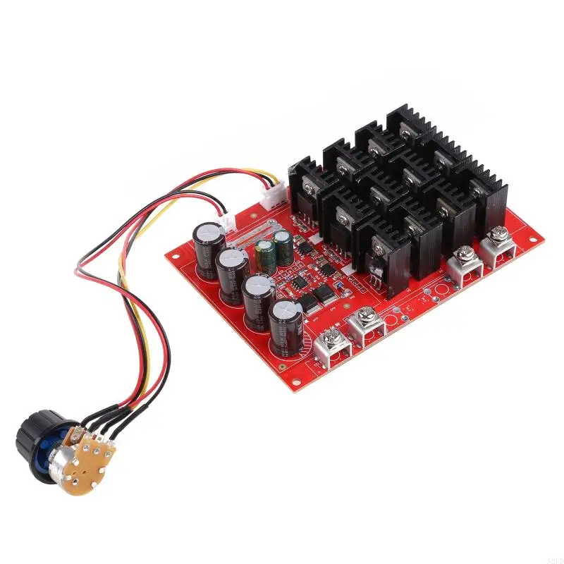 A2UD cho 10-50V 60A Điều khiển tốc độ động cơ PWM HHO Bộ điều khiển 3000W 12V 24V 48