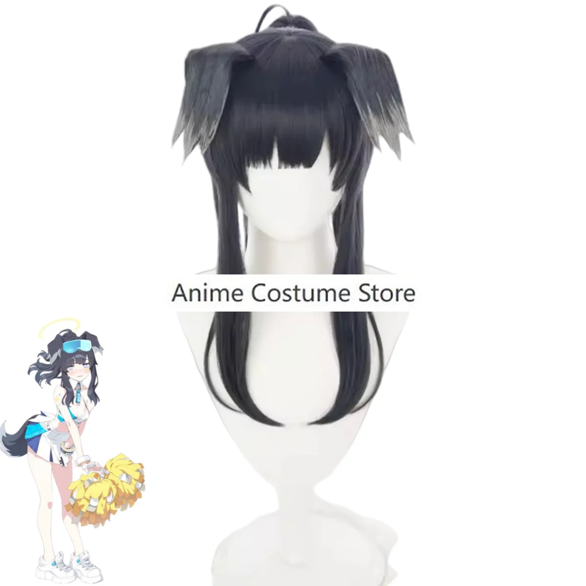 Game Blue Archive Nekozuka Hibiki Cosplay Costume Wig Anime Project MX Millennium Science School Sexy Woman Uniform Halloween