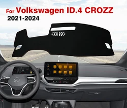 For Volkswagen VW ID.4 CROZZ 2021 2022 2023 2024 Dash Mat Sun Shade Anti-UV Carpets Car Accessories Car Dashboard Cover