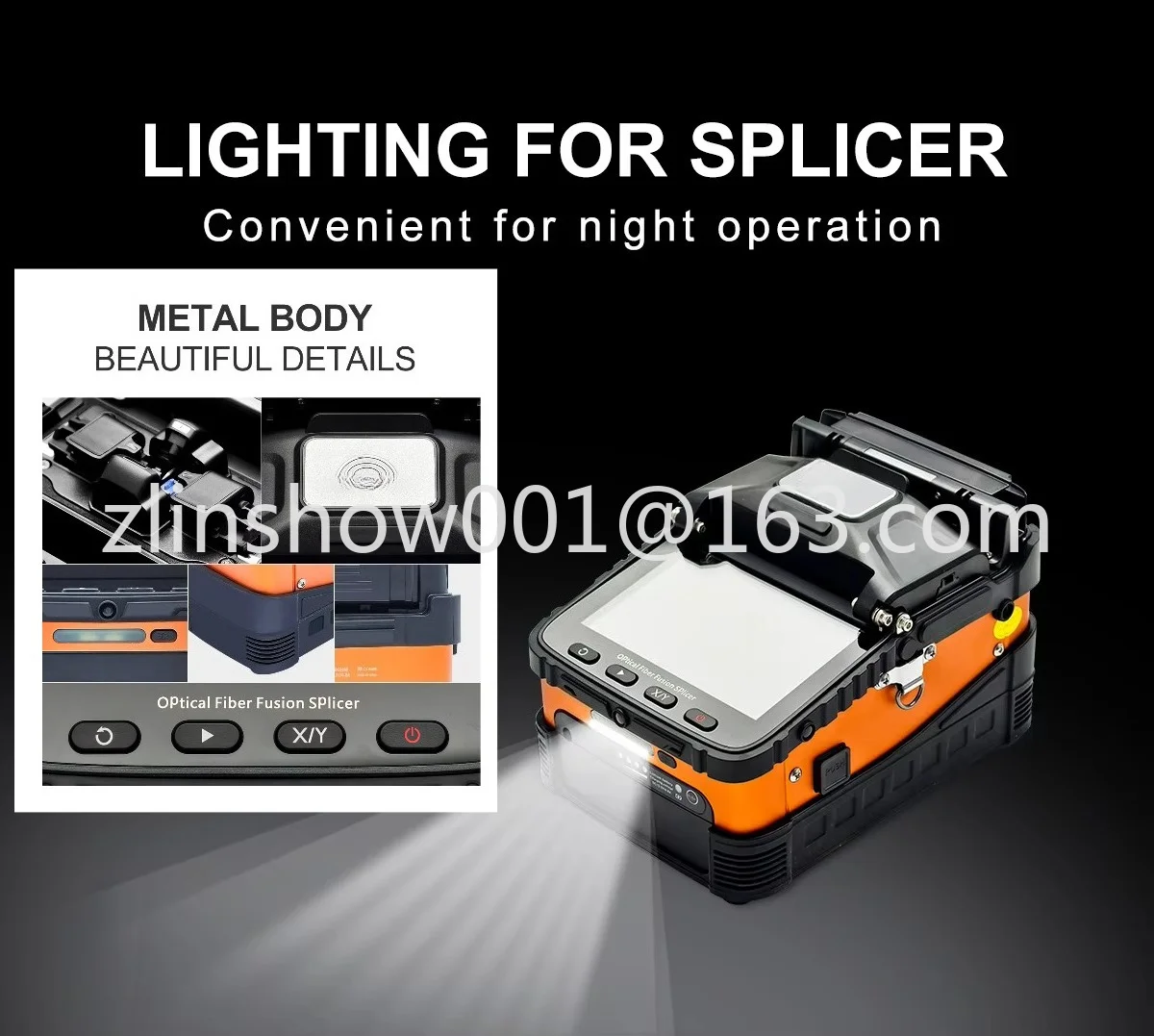 AI-5 PRO Fusion Splicer De Fibra Optica Optic Splicing Machine for Optical Fibers Equipment Ai-5 Ai-9 Ai-20 Ai-30