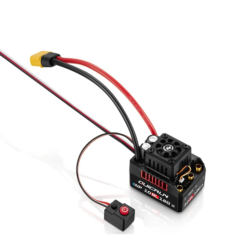 Hobbywing QUIRUN WP 10BL120 G2 مقاوم للماء بدون فرش ​ ​ وحدة تحكم ESC ومحرك 3652 و3660 SL G2 لألعاب السيارات 1/10 1/12 RC