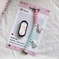 For Xiaomi Smart band 10 9 8 NFC Elastic stretchable Gorgeous brecelet pulseira correa for Xiaomi Mi band 10 9 8 Scrunchie Strap