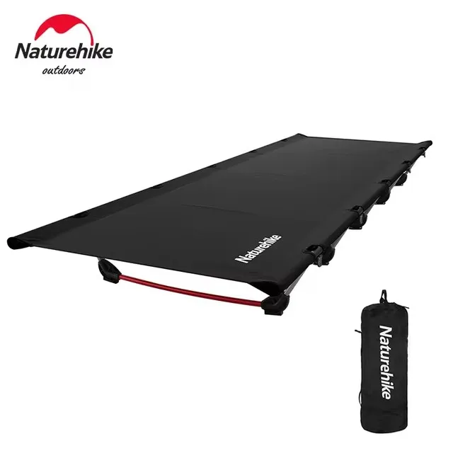 Naturehike Xjc05 Camping Bed 1 Person Easy Build Folding Bed Portable 150Kg Load Fold Up Bed Outdoor Light Travel Sleeping Cot