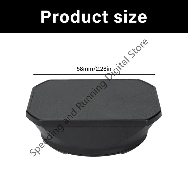 ل XF18-55 عدسة هود ل Fujifilm 18-55 مللي متر F2.8-4 X-T30II XT30II X-T4 X-T30 X-T20 كاميرا مربع عدسة الظل الغطاء الواقي