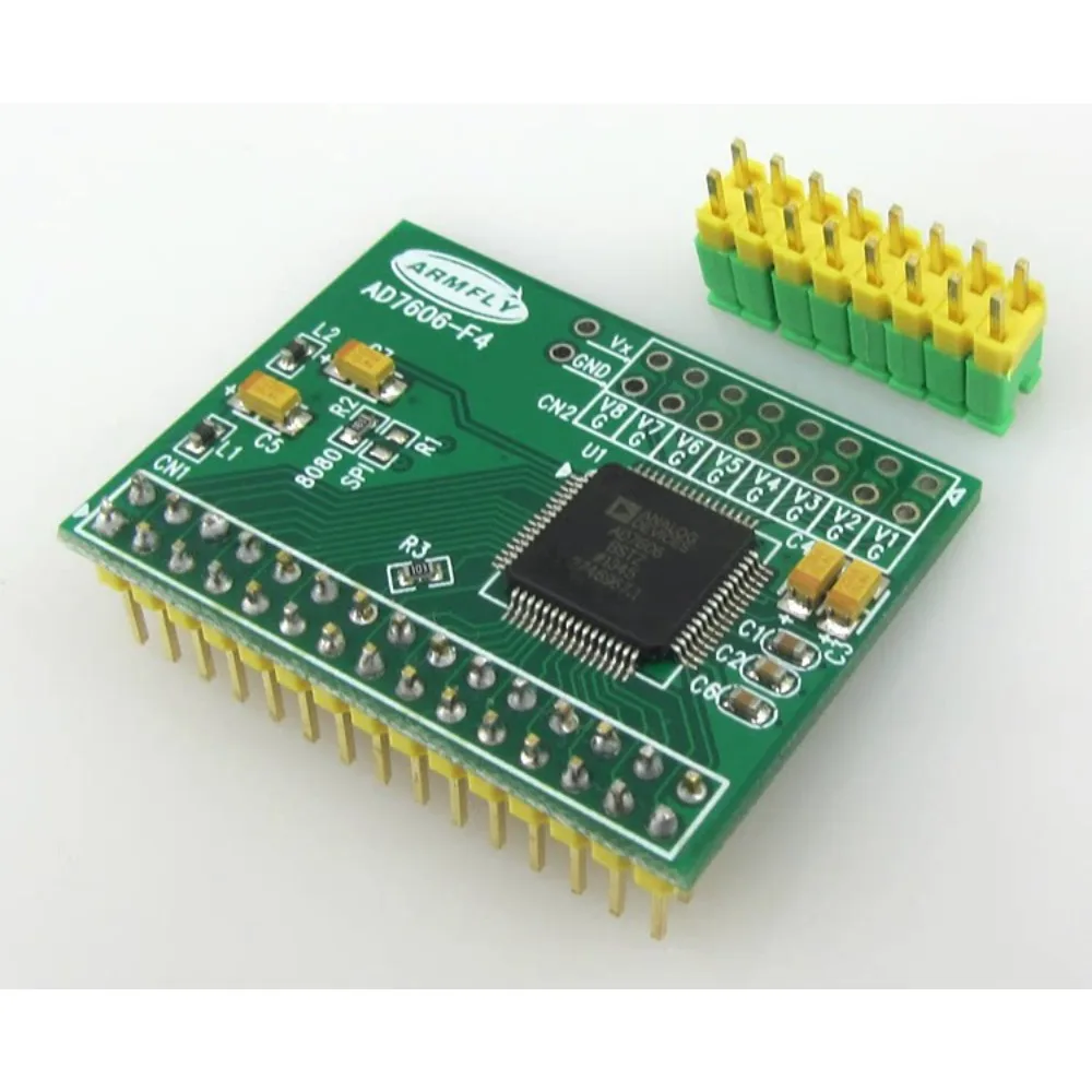 AD7606 data collection module 16-bit ADC 8-channel synchronization, sampling frequency 200KHz