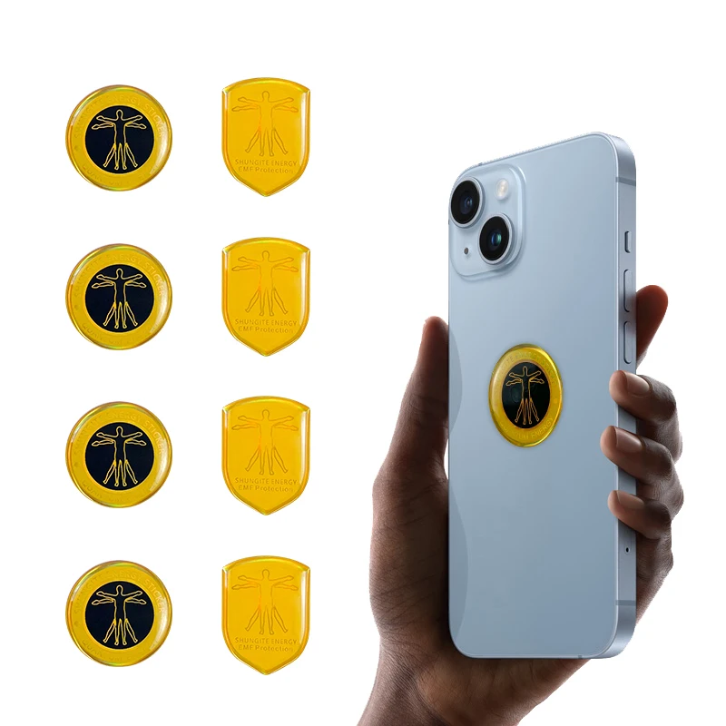 2pcs Pregnancy Safe EMF Sticker – Extra Shield for Babys & Mom, Anti Radiation Phone Protector