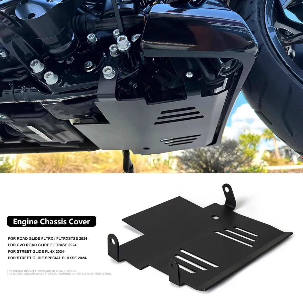 

Motorcycle For Road Glide FLTRX / FLTRXSTSE 2024 2025 Skid Plate Engine Chassis Protection For Street Glide Special FLHXSE 2024-