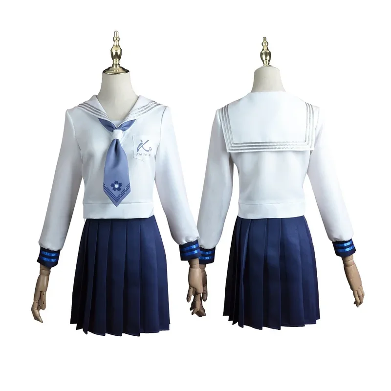 

Unisex Anime Cos Kamisato Ayaka Cosplay Costumes Outfit Halloween Christmas Uniform Suits