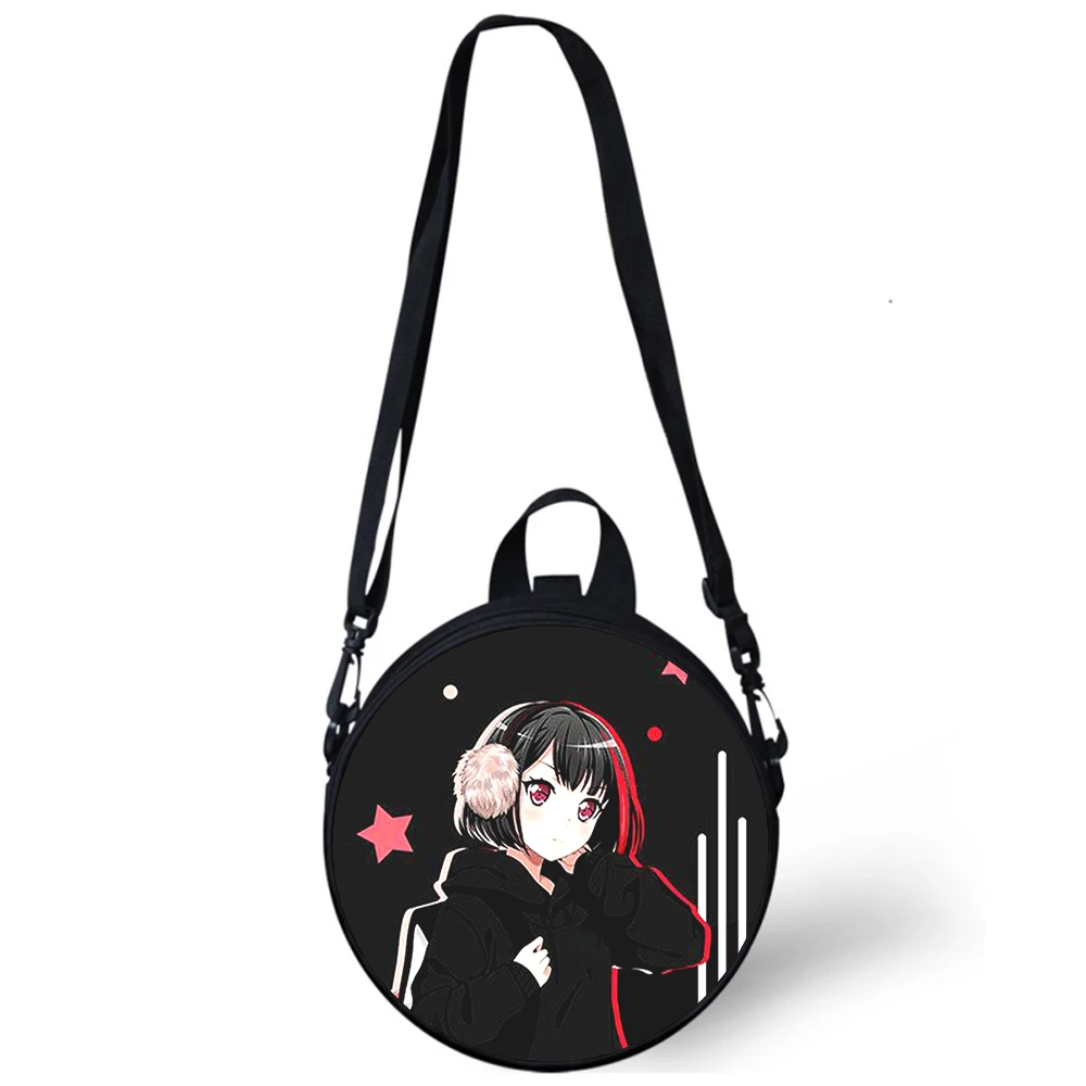 Anime BanG Dream Child kindergarten Bag 3D Print Crossbody Shoulder Bags For School Women Mini Round Bagpacks Rugtas Bag