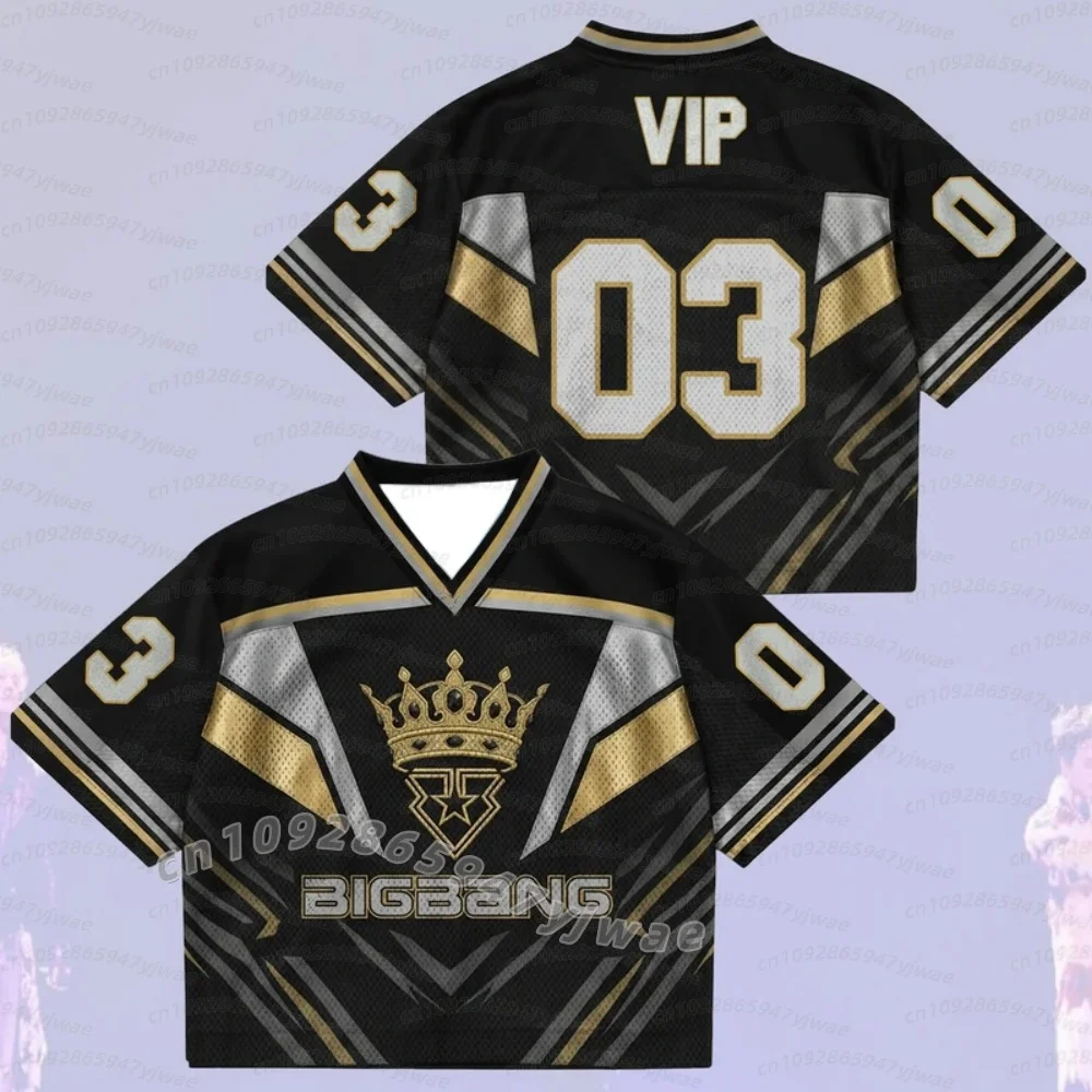 26 Herren Damen Bigbang 2026 World Tour Mixed Mesh Jersey Streetwear Konzert-Fan-Trikot T-Shirt Kurzarm-T-Shirt Herren Hoodies – Detail 11
