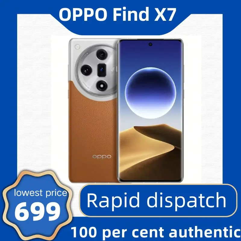 OPPO-Find X7 Rear Triple Camera, 5G Dimensity 9300, 6.78 