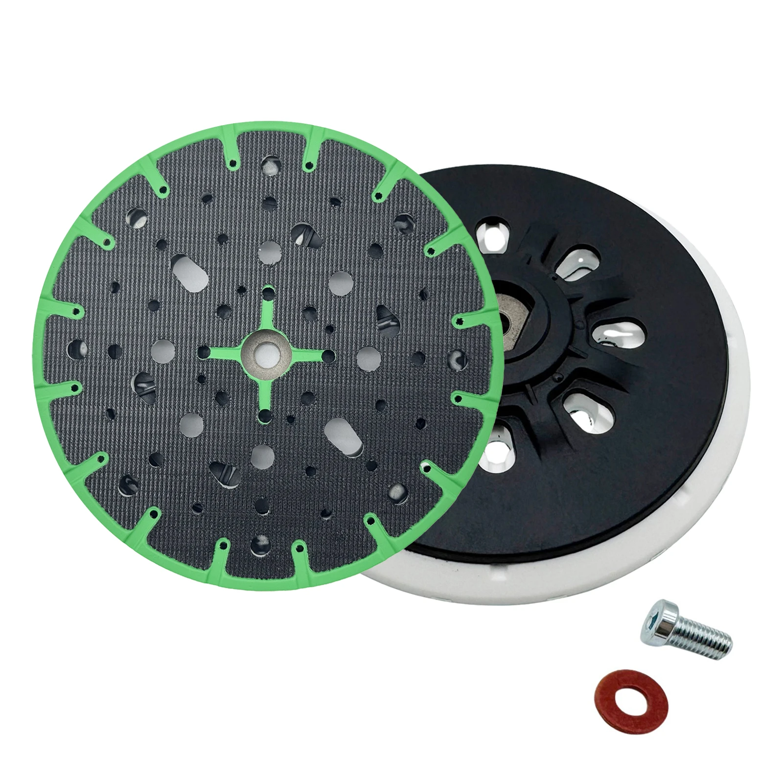 150mm 6 inch Sanding Back up Pad for Dry Polishing Machine 49 Holes Sandpaper Tray Polishing Disc for Festool Dry Mill