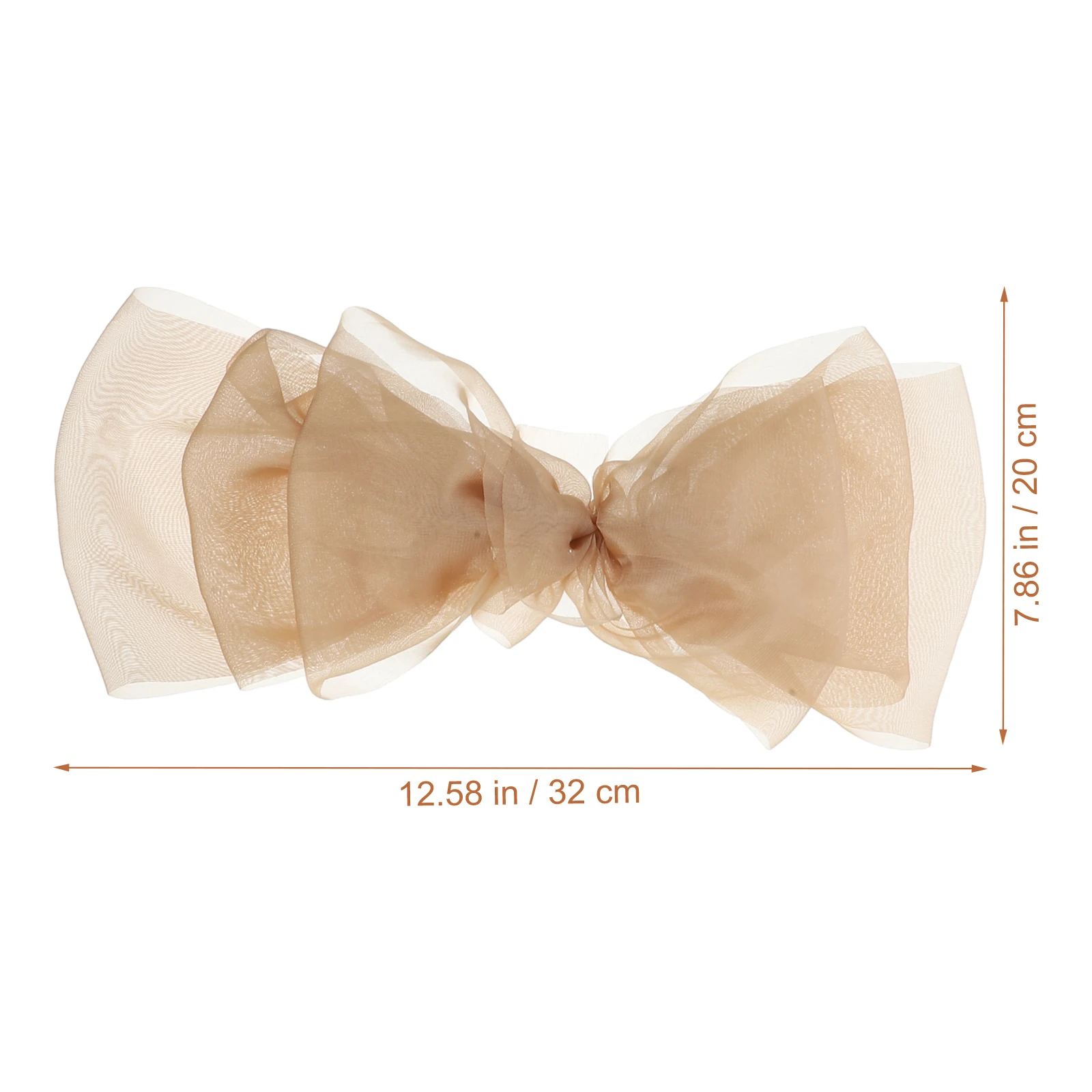 

3 pcs Big Bow Hair Clips Large For Women Girls Decorative Barrettes Cute Hair Accessories Ribbon Hairpins Spring Party Banquet