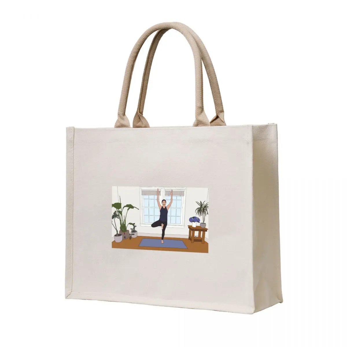 

Yoga With Adriene Tote Bag sac pour femme custom tote bag Women's bags hand bags