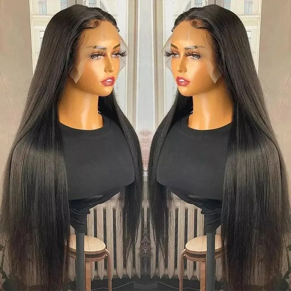 Straight Lace Front Wigs Hd Lace Wig 13x6 Human Hair Wigs For Black Women Pre Plucked Brazilian 32 30 Inch 13x4 Lace Frontal Wig