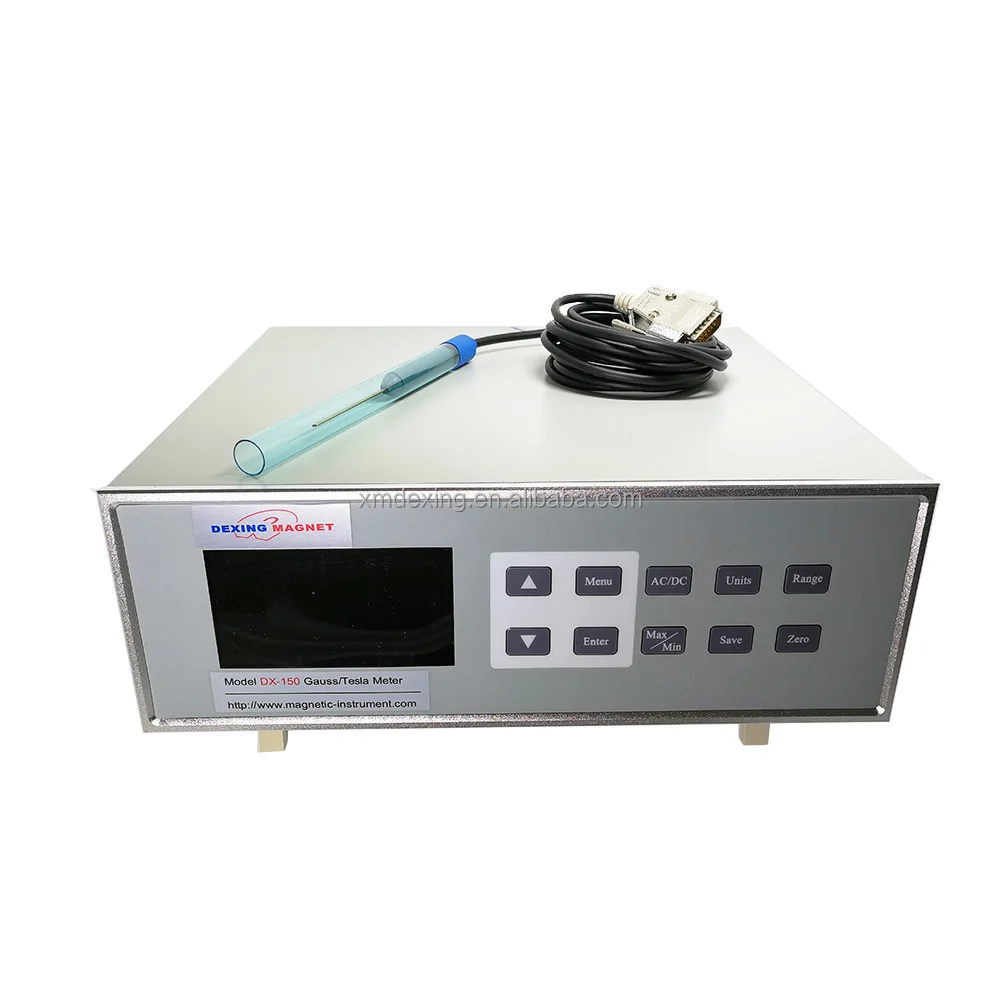 DX-150 AC/DC Gaussmeter Magnetic Field Strength Tester  Meter/Gaussmeter/Teslameter for University Laboratory