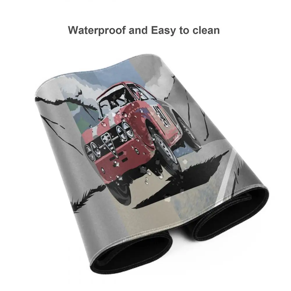 Tapis de souris avec logo Romeo, 80x40cm, XL, Lockedge, ordinateur de bureau, élément en polymère, table, clavier, grand coussin pour ordinateur portable