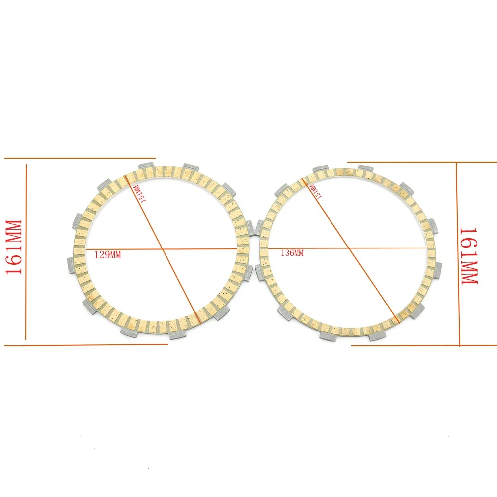 For FLHRC Road King Classic FLHX Street Glide FLS Softail Slim FLSTFB ANV Fat Boy LO ANV Motorcycle Clutch Plate Friction Disc