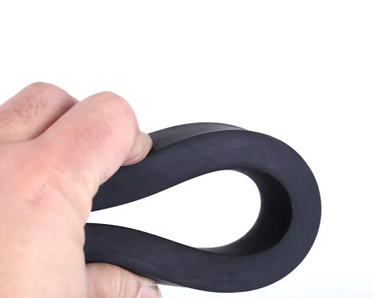 2M Rubber Seal Strip Square10 12  14 16 18 20mm thick Rubber Molding Shock AbsorberNon-slip, anti-collision sealing strip
