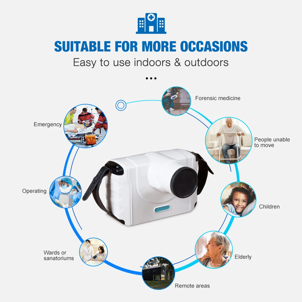 Dental X Ray Portable Dental Imaging System Intraoral Digital X-ray Sensor Size Image Sensor for Veterinary Clinic Dental Clinic