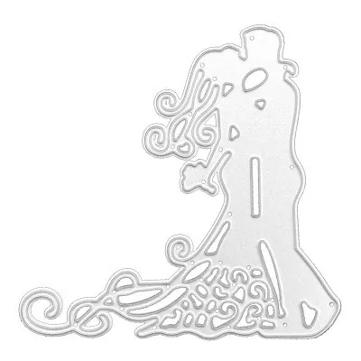 Spedizione gratuita taglio di metalli fustellatura fustellatura amanti della muffa foto di nozze Scrapbook mestiere di carta coltello stampo lama pugno stampi stampi