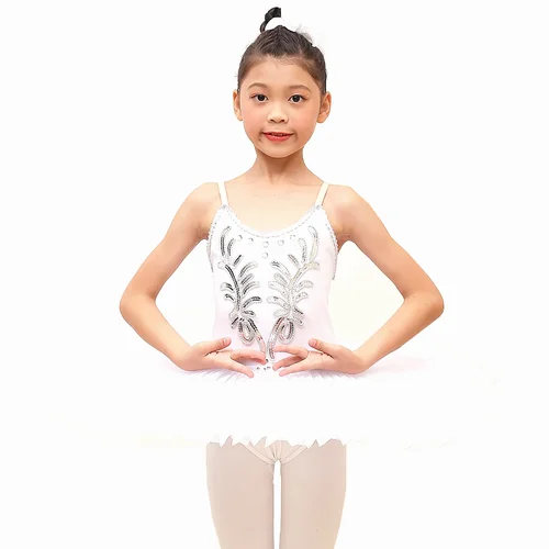 Falda tutú de Ballet blanca, vestido de Ballet, disfraz de lago de los cisnes para niños, ropa de danza del vientre profesional para escenario