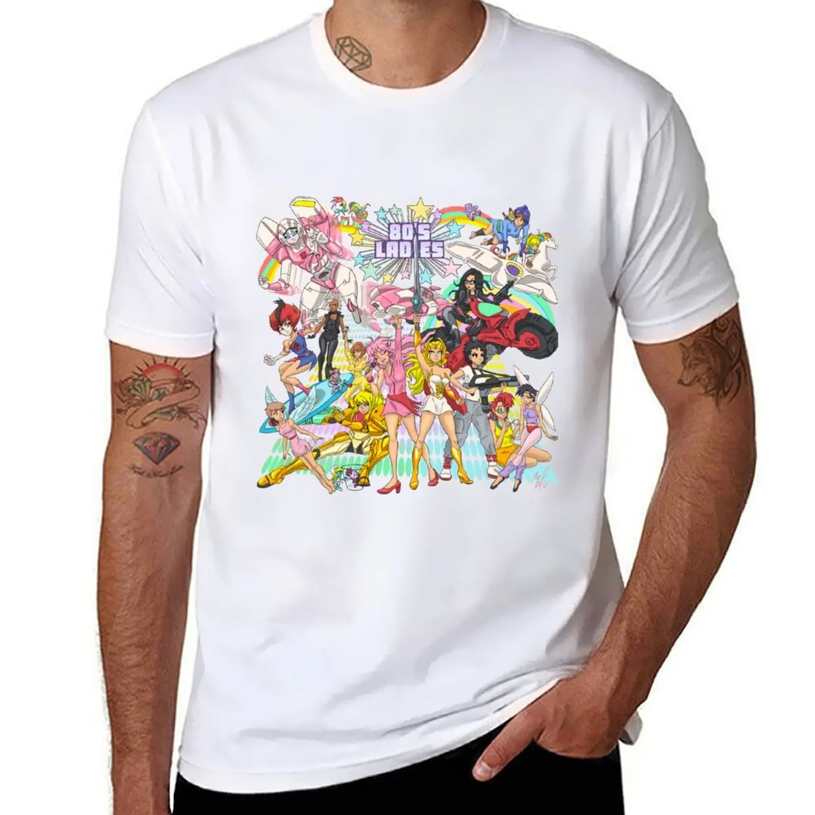 

80’s Ladies T-Shirt t shirts with prints man t shirt cotton T-Shirt