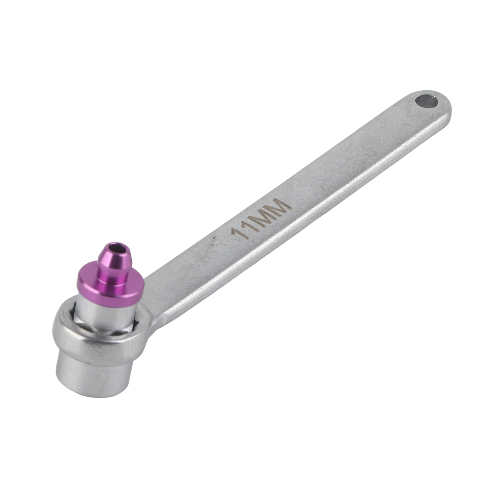 Brake System Bleeding Tool 11mm Brake Fluid Bleeder Wrench Steel Brake System Bleeding Tool for Car Truck Motorcycle