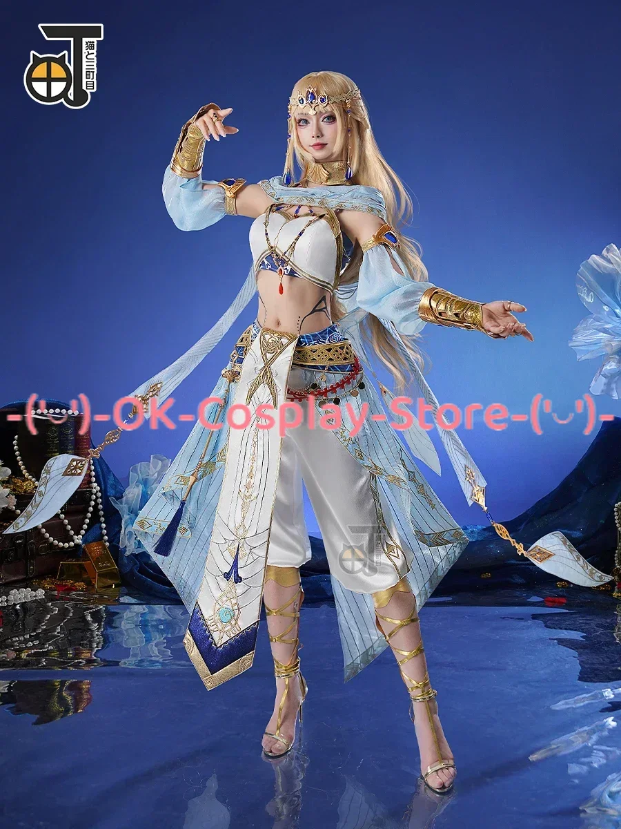 Dreamy Island Cosplay Costume Game Love and Deepspace Heroine Tidal Rafayel God of the Tides Dress Uniform Western Style