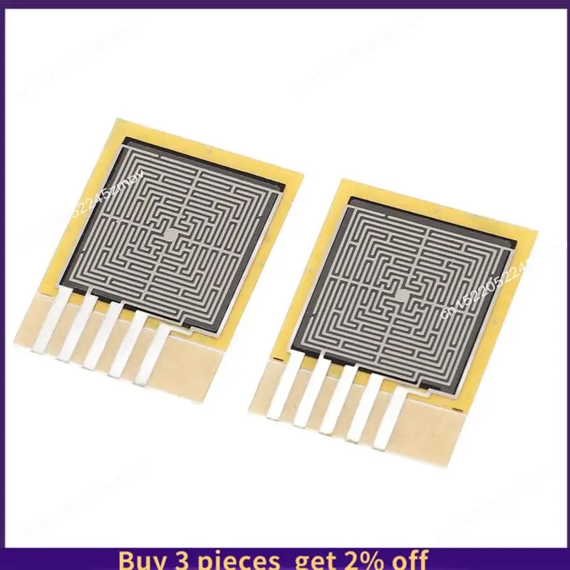 COME 2PCS Force Sensor 10G To 1Kg Resistive Film Pressure Sensor 4 Zones High Sensitivity For Skateboards Robots
