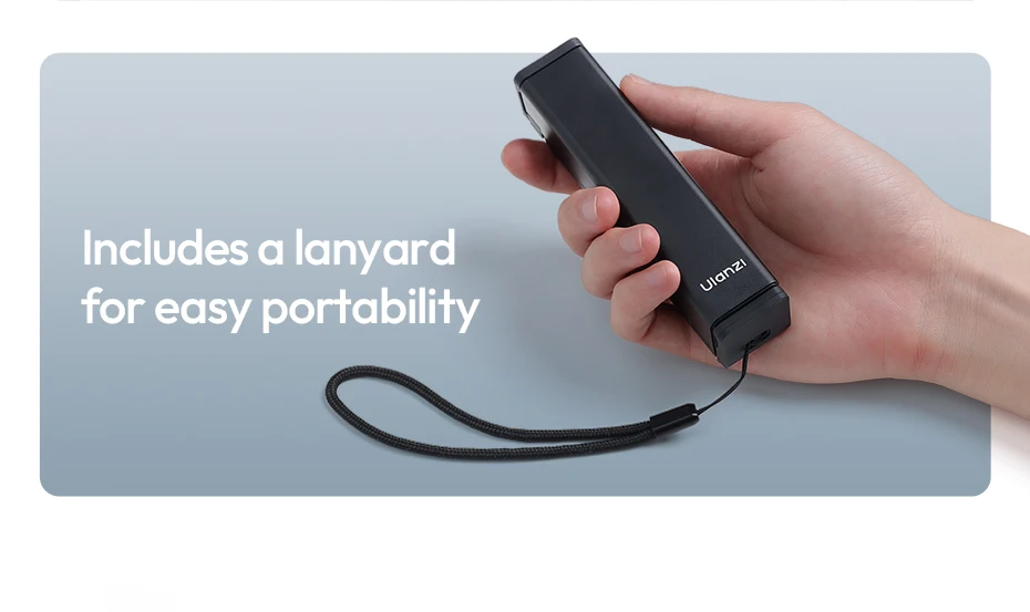 Ulanzi SK-20 Reise-Handyhalter, tragbares Mini-Stativ für Smartphone, vertikal, horizontal, für Livestreaming, Schuss, Vlog-Fotografie – Detail 11
