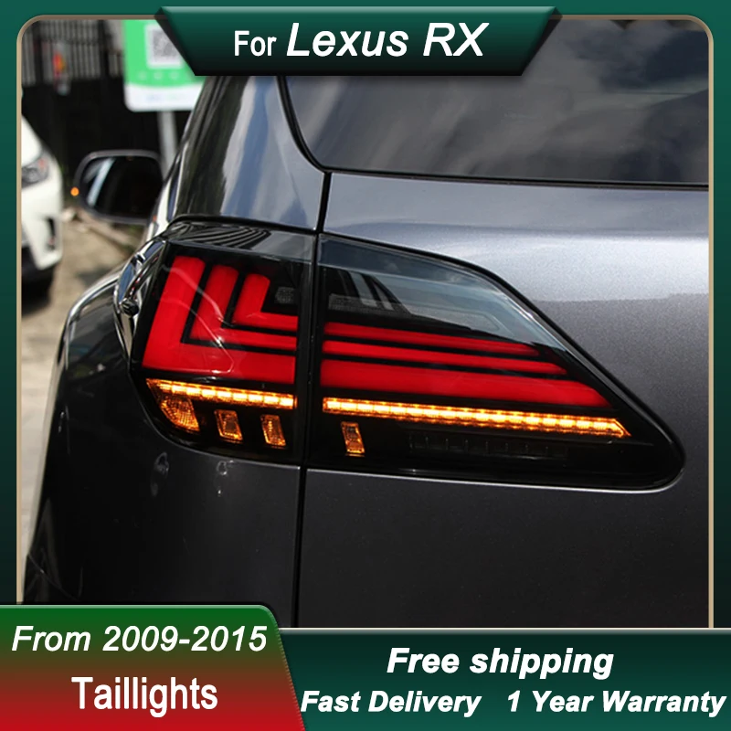 

Автомобильные светодиодные задние фонари для LEXUS RX RX270 2009-2015 светодиодный новый стиль задний фонарь динамический указатель поворота задний фонарь в сборе
