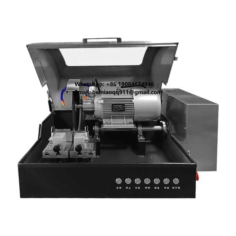 Custom Steel Metal Cutting Machinery Works Parts Sheet Metal Aluminum Bending Process Metallographic Sample Cutting Machine