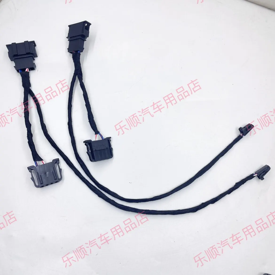 Suitable for Audi Q5E with BO mid-range and high pitched speakers, non-destructive wiring harness for front and rear doors