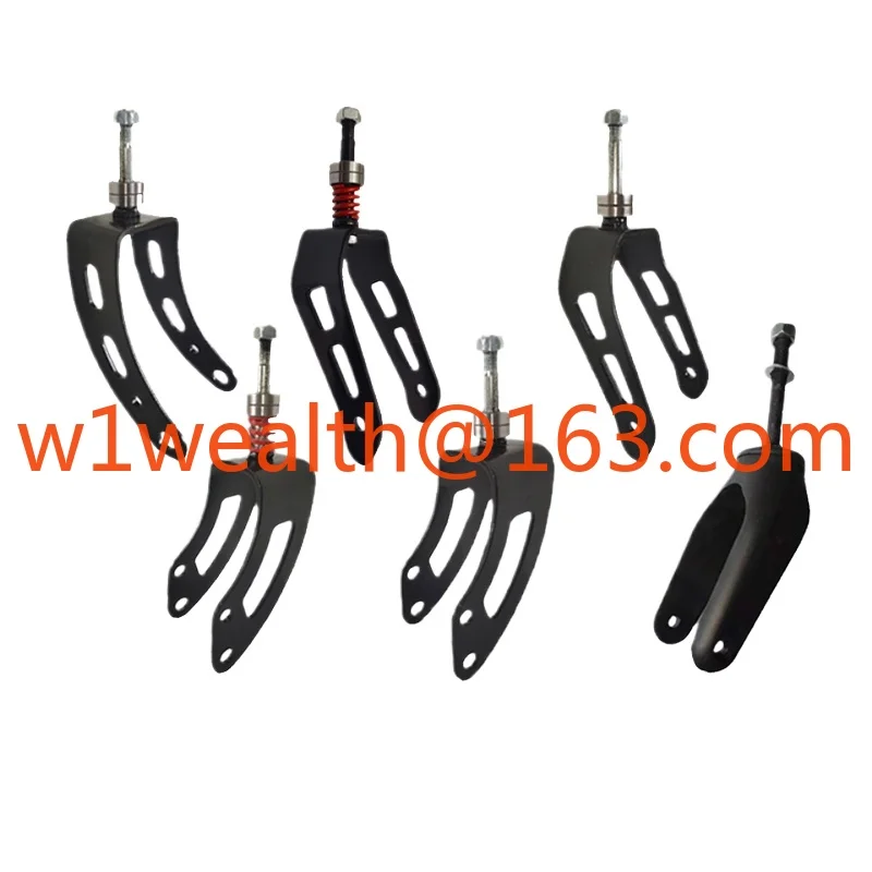 Electric wheelchair accessories Big full wheel fork shock absorber aluminum alloy bearing 8/10 inch universal