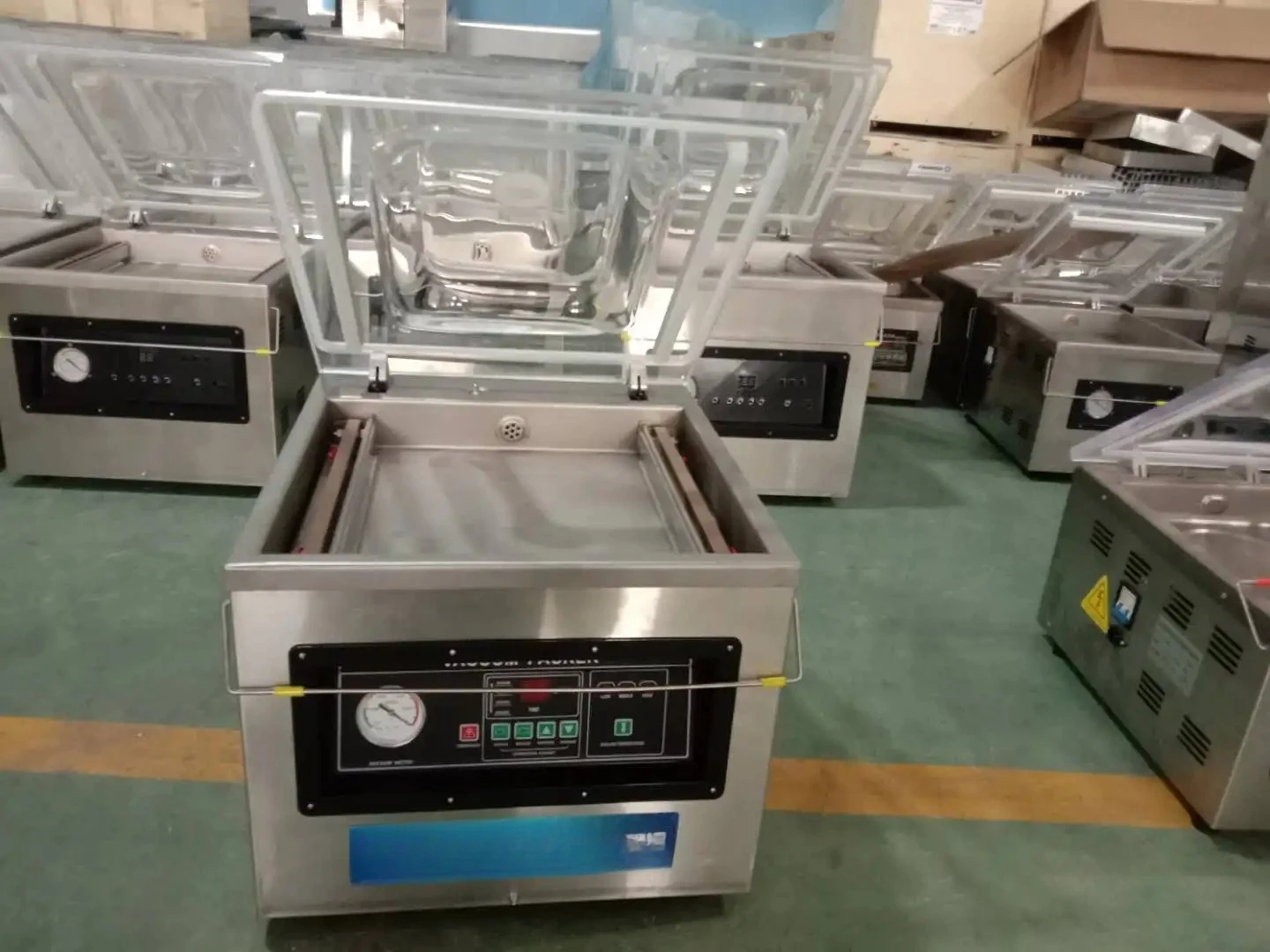 Desk Type Vacuum Sealer Packing Machine with 2pcs Sealing Strip High Quality with Factory Price Hot Selling