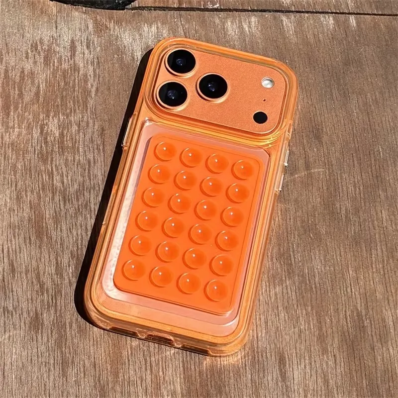 Support de téléphone à ventouse en Silicone, support Mobile adhésif étanche pour miroir de cuisine, salle de Yoga, facile à installer et à retirer