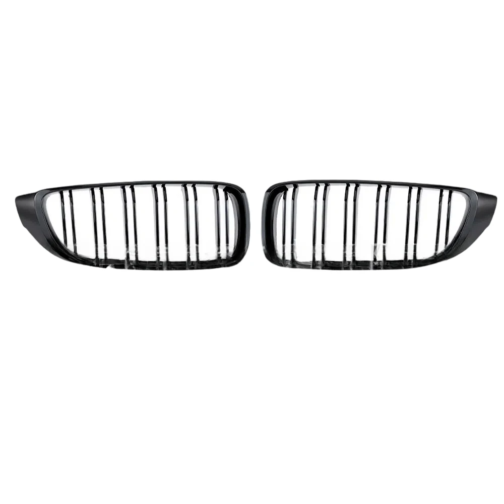 Передняя решетка в стиле M4, решетки с двойной планкой для BMW 4 серии F32 F33 F36 F82 F83 2013-2020 420i 428i 430i 435i 440i 418d CAR