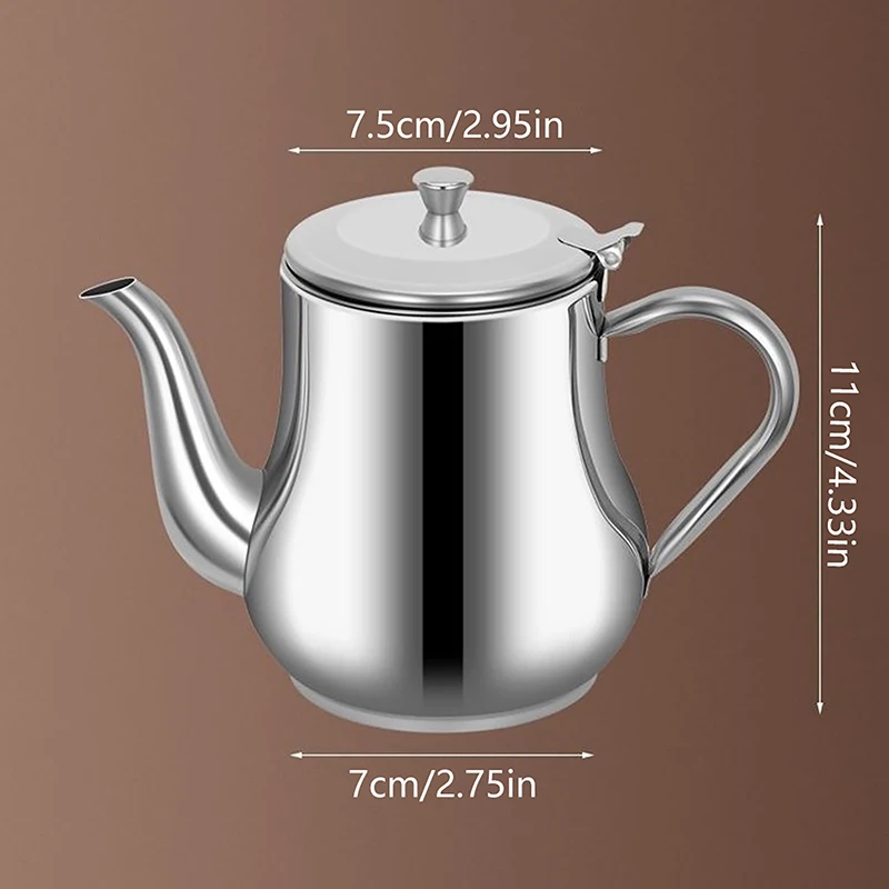 Filter Oil Pot Stainless Steel Household Leak-proof Wine Pot Pouring Oil Bottle Seasoning Tank Kitchen Supplies Pot Oil Tank images - 6